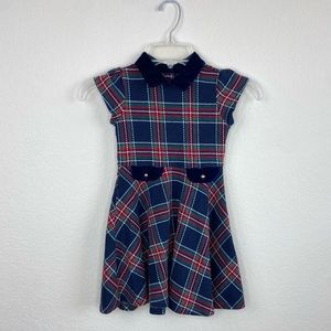 HOLIDAY Janie and Jack Plaid Dress - size 6